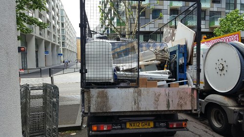 Recycling center handling hazardous materials in Brent Cross
