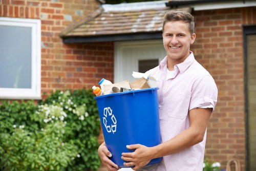 Efficient waste removal with domestic skips