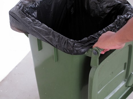 Professional skip hire services in action