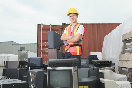 Various sizes of skip containers available for hire in Brent Cross